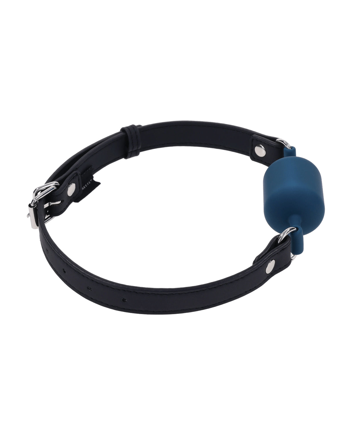 Sportsheets Twilight Tease Knebel aus Silikon und Leder in Fassform für Bondage für Erwachsene