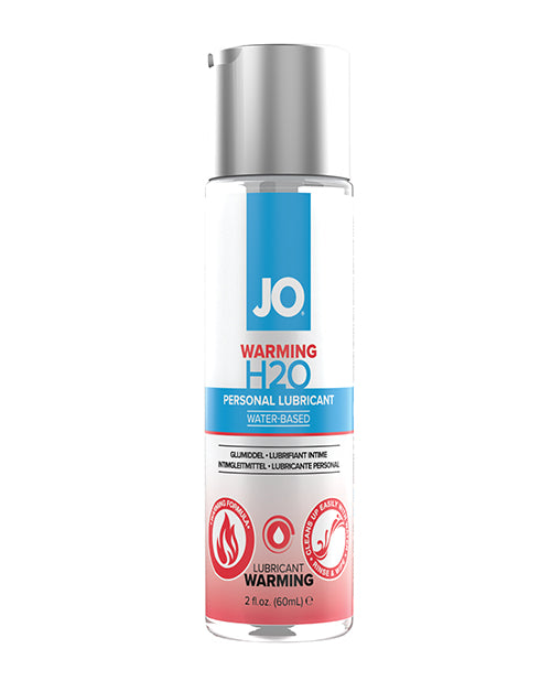 JO H2O Warming Lubricant 2 Oz Water Based Personal Lubricant