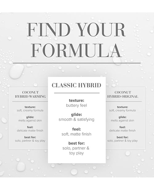 JO Classic Hybrid Lubricant Original 2 Oz Silicone Water Based