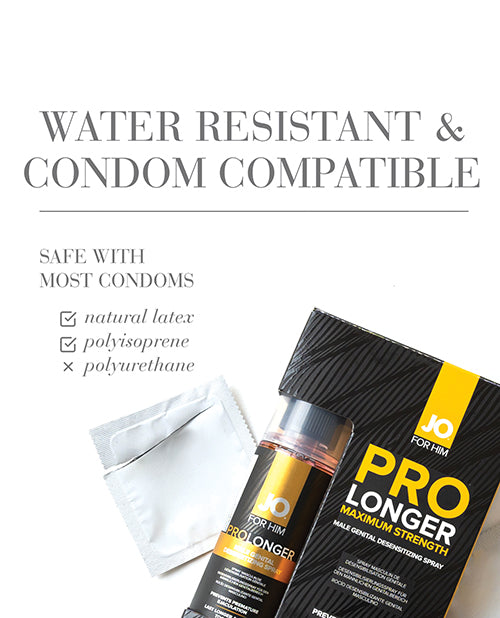 JO Prolonger Lidocaine Spray Desensitizer 2 Oz Metered Sprayer