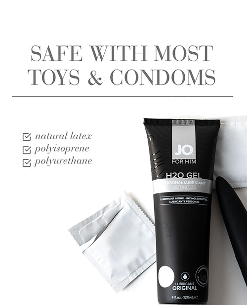 JO H2O Gel Original Lubricant 8 Oz Thick Plush Formula
