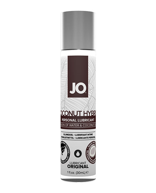 JO Coconut Hybrid Lubricant Original 1 Oz Water Based Coconut Lube