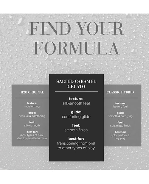 JO Gelato Salted Caramel Water Based Lubricant 4 Oz