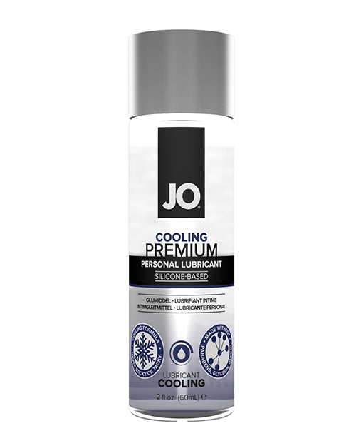 JO Premium Cooling Lubricant Silicone Based 2 Oz Water Resistant