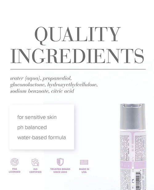 JO Agape Original Water Based Lubricant 2 Oz PH Balanced