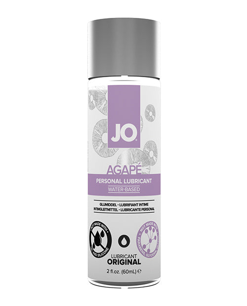 JO Agape Original Water Based Lubricant 2 Oz PH Balanced