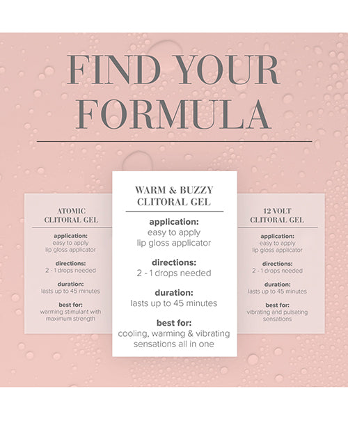 JO Warm and Buzzy Original Stimulant 0.34 oz Clitoral Stimulant