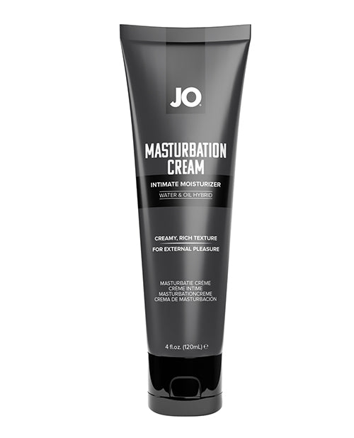 Jo Fragrance Free Masturbation Cream 4 Oz With Coconut Oil And Vitamin E