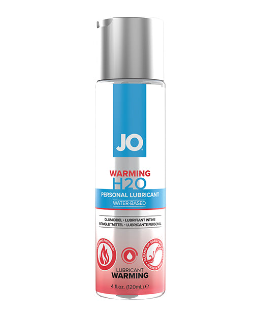 JO H2O Warming Lubricant Water Based 4 Oz For All Types Of Play