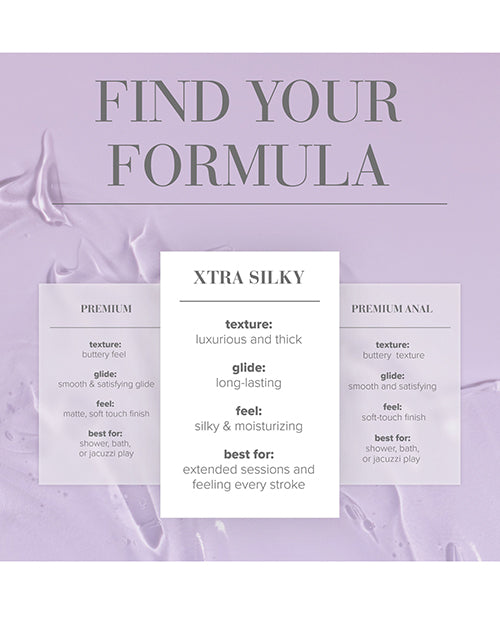 JO Xtra Silky Thin Silicone Lubricant Original 1 Ounce With Vitamin E