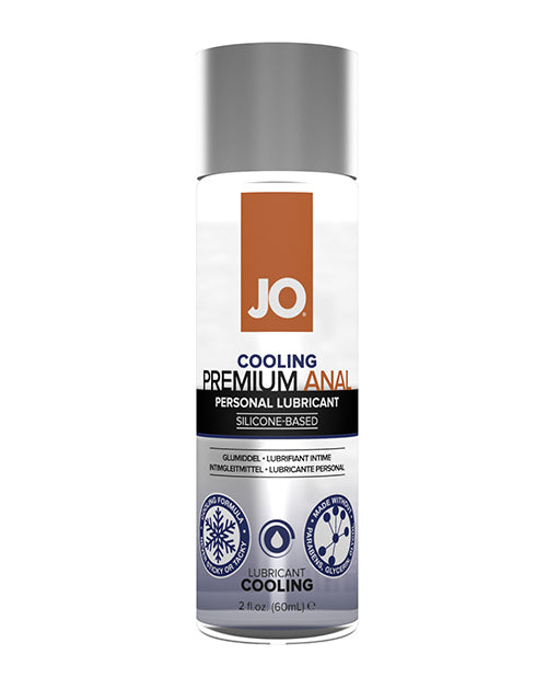 JO Premium Anal Cooling Lubricant Silicone Based 2 Oz