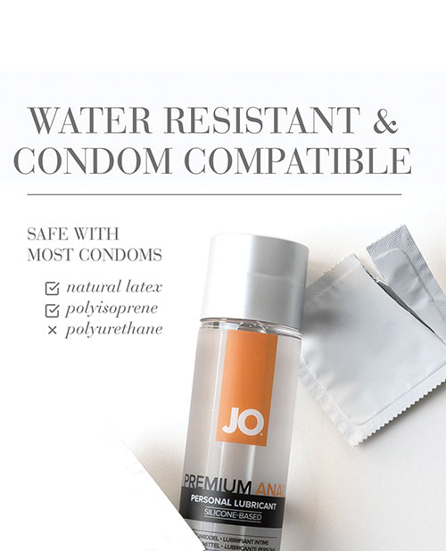 JO Premium Anal Original Formula Silicone Lubricant 4 Oz