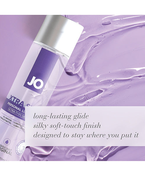 JO Xtra Silky Thin Silicone Original Lubricant With Vitamin E 2 Oz