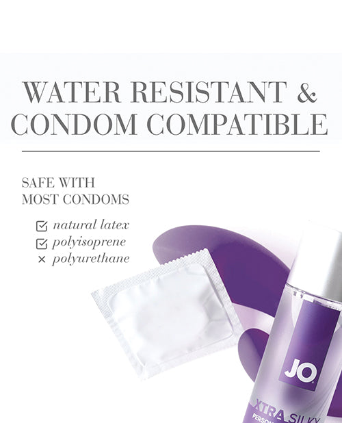 JO Xtra Silky Thin Silicone Lubricant Original With Vitamin E 4 Oz