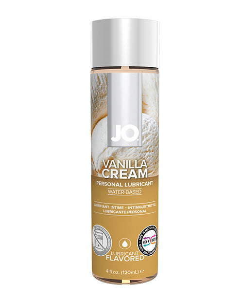 JO H2O Vanilla Flavored Water Based Lubricant 4 Oz