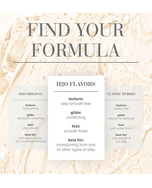 JO H2O Vanilla Flavored Water Based Lubricant 4 Oz