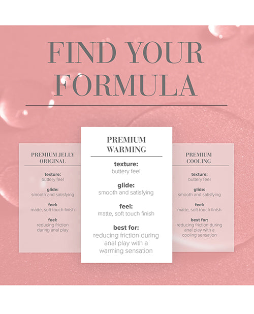 JO Premium Anal Warming Lubricant SiliconeBased 2 Oz