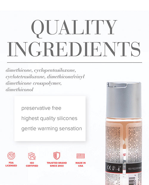 JO Premium Anal Warming Lubricant SiliconeBased 2 Oz