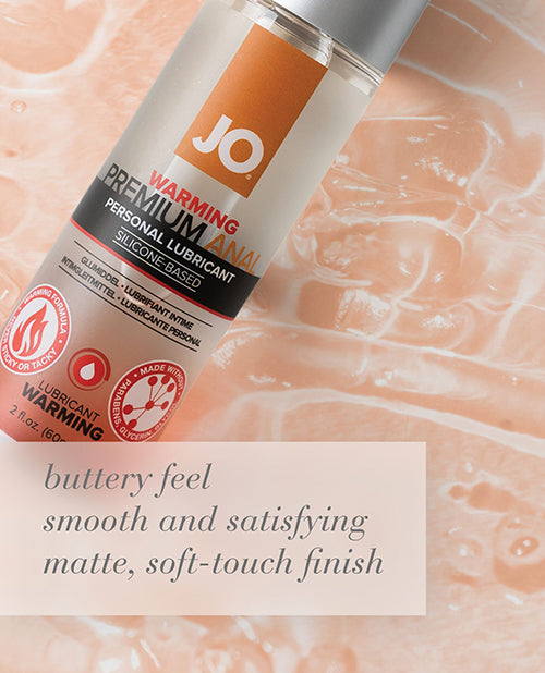 JO Premium Anal Warming Lubricant SiliconeBased 2 Oz