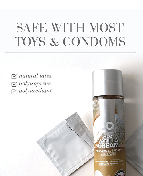 JO H2O Vanilla Lubricant 1 Oz Water Based Flavored Lube