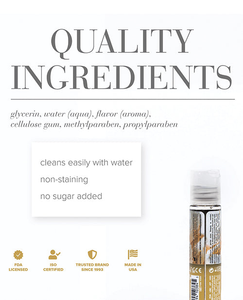 JO H2O Vanilla Lubricant 1 Oz Water Based Flavored Lube