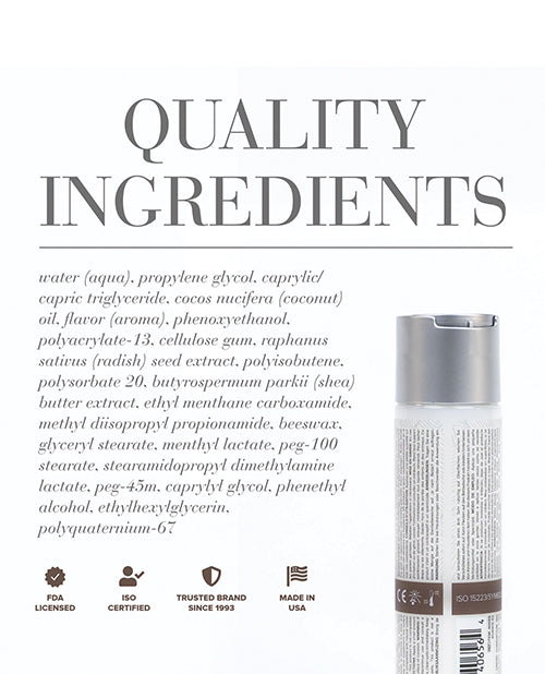 JO Coconut Hybrid Original Lubricant 4 Oz Water Based Glide