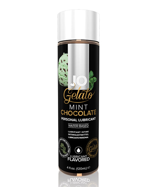 JO Gelato Mint Chocolate Lubricant Water Based 4 Oz No Aftertaste