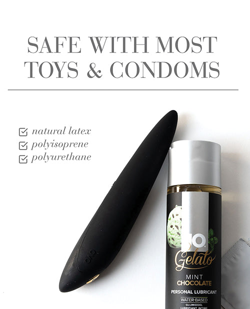 JO Gelato Mint Chocolate Lubricant Water Based 4 Oz No Aftertaste