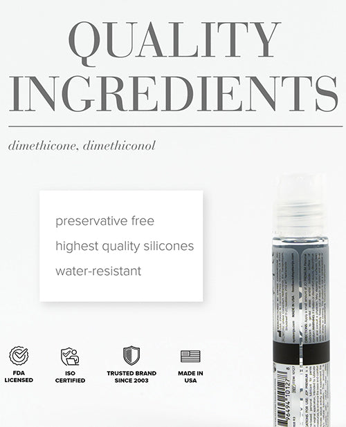JO Premium Original Silicone Lubricant 1 Oz Long Lasting Glide