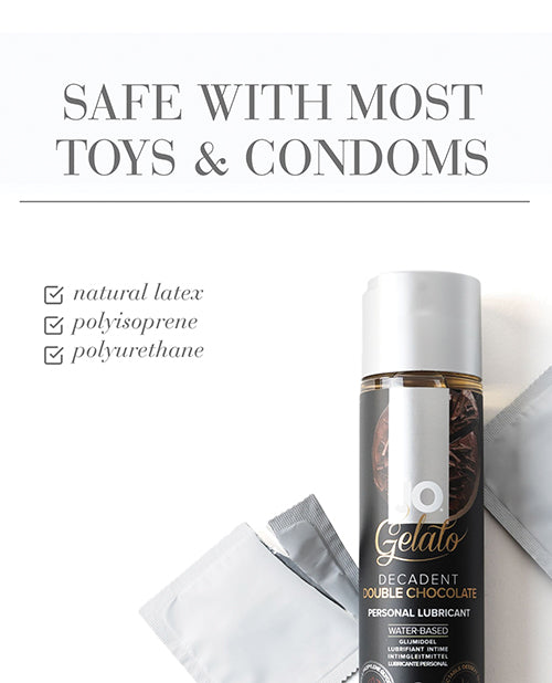 JO Gelato Decadent Double Chocolate Lubricant 4 Oz