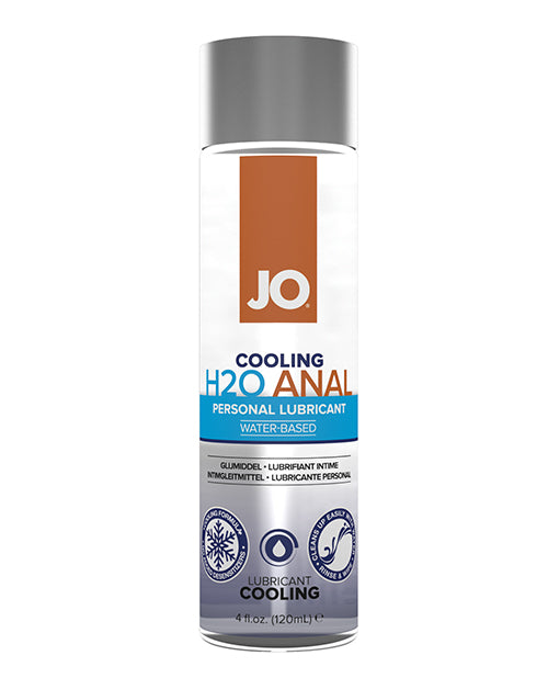 JO H2O Anal Cooling Lubricant 4 Oz Water Based Glide