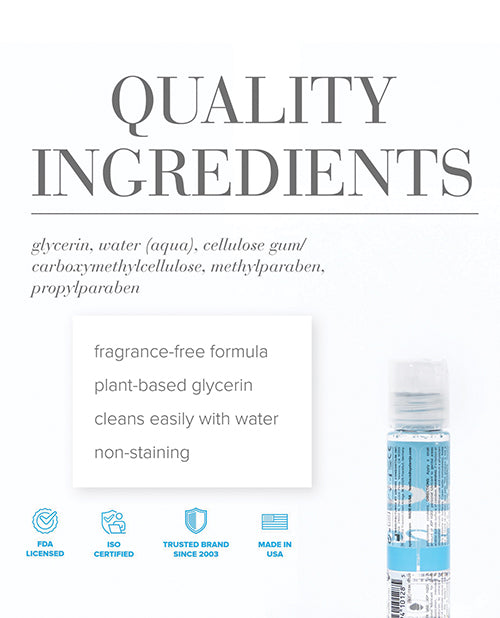 JO H2O Cooling Lubricant Water Based For All Play Styles 1 Oz