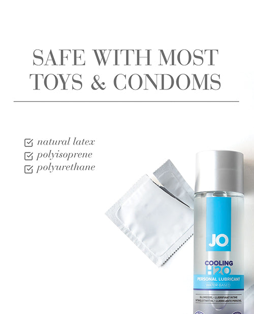 JO H2O Cooling Lubricant Water Based For All Play Styles 1 Oz