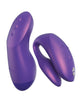 Cargue la imagen en el visor de la galería, We Vibe Chorus Pro Fusion Wave Couples Vibrator With Squeeze Remote Purple

