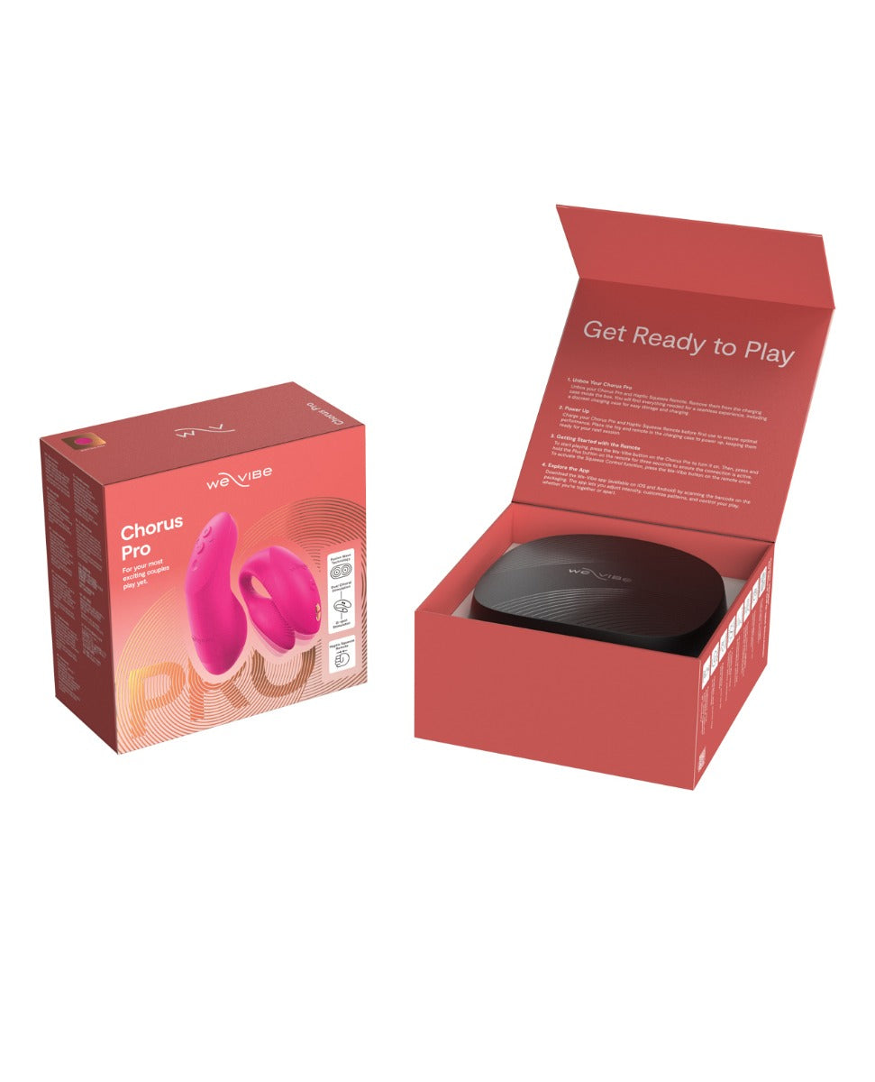 We Vibe Chorus Pro Electric Pink Couples Vibrator For Deeper Sensations
