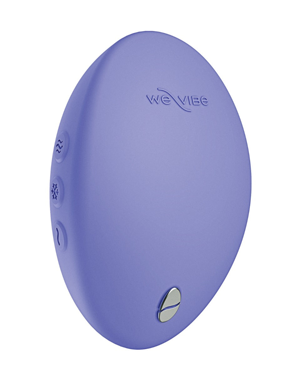 We Vibe Temp Lavender Blue Ergonomic Heating And Cooling Vibrator