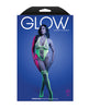 Load image into Gallery viewer, Paradigm UV Reactive Halter Teddy Bodystocking Neon Green QN
