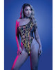 Carica l'immagine nel visualizzatore Galleria, Luminescent Flash Reflective Floral Print Teddy Black L XL
