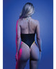 Indlæs billede i gallerifremviser, Solar Flare Flash Reflective Binding Halter Tie Teddy Black Size LXL
