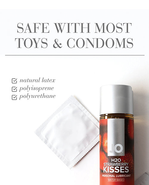 Load image into Gallery viewer, JO H2O Strawberry Flavored Water Based Lubricant 1 Oz
