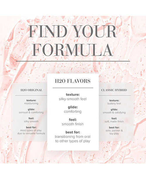 JO H2O Strawberry Flavored Water Based Lubricant 1 Oz