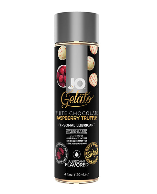 JO Gelato White Chocolate Raspberry Water Based Lubricant 4 oz