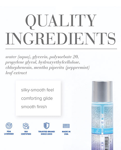 JO H2O Premium Cooling Lubricant Water Based Formula 2 Oz