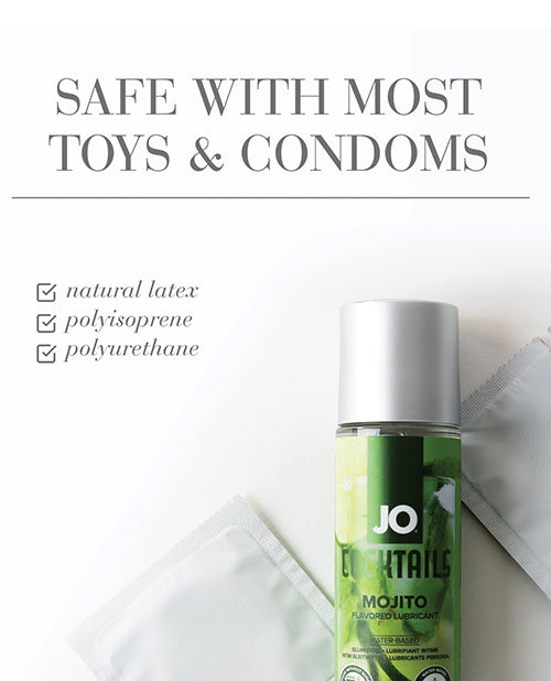 JO Cocktails Mojito Water Based Personal Lubricant 2 oz