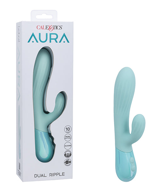 Aura Dual Ripple Wireless Speaker With Deep Bass And Led Lighting