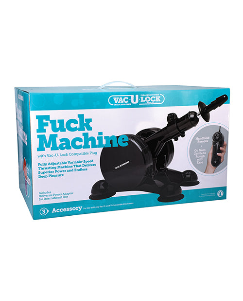 Mașină de sex Vac-U-Lock - Negru
