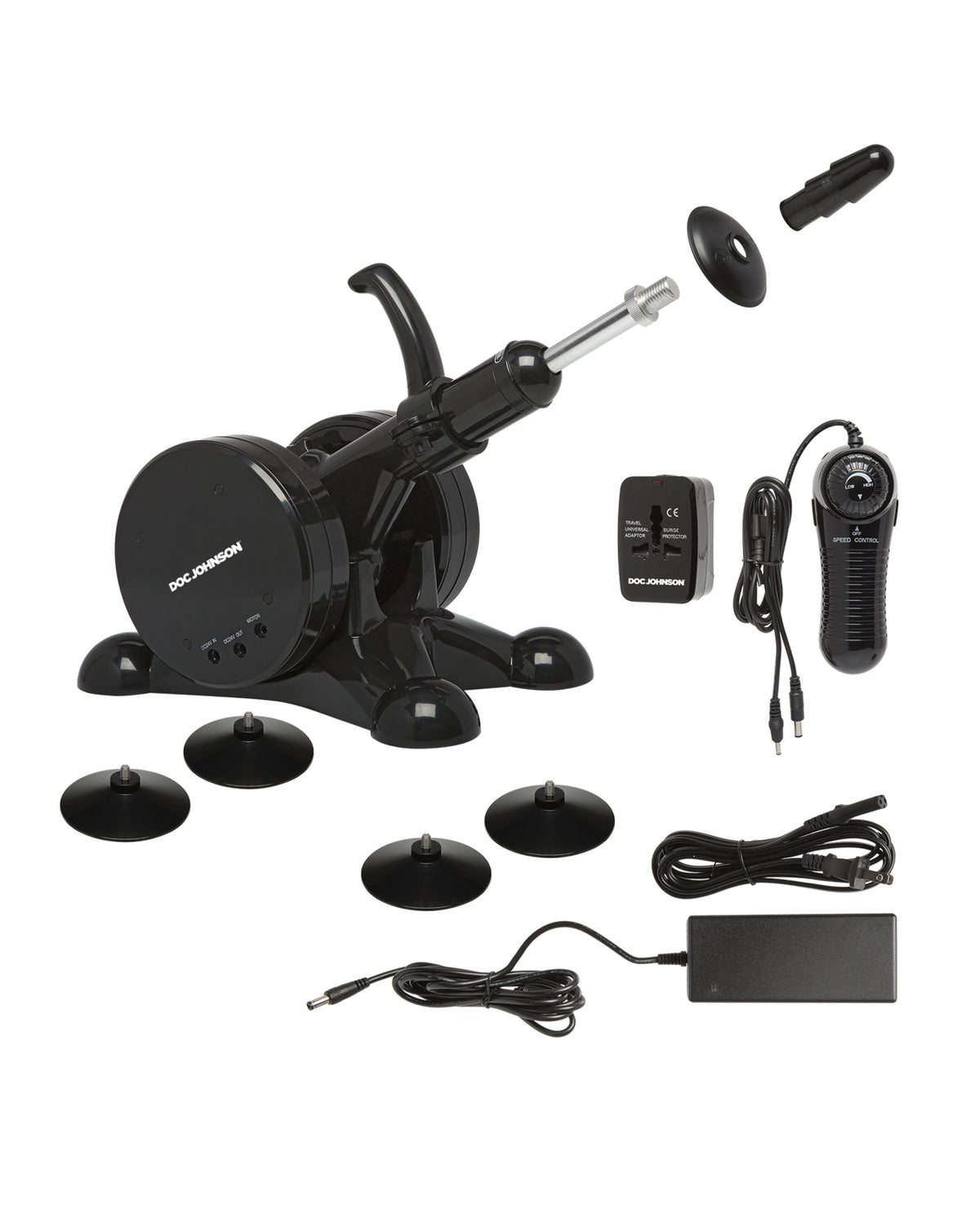 Mașină de sex Vac-U-Lock - Negru