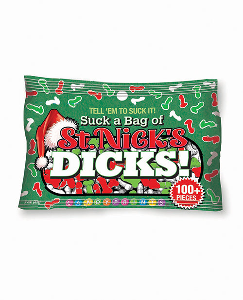 Suck a Bag of St Nick Dicks Candy Prank Holiday Treat 3 Oz