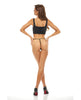 Load image into Gallery viewer, Bombshell Boudoir Hook Up Front Corset Black SM

