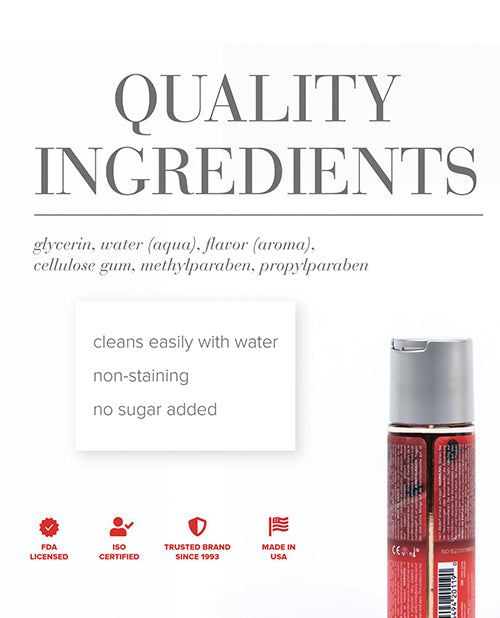 JO H2O Watermelon Flavored Lubricant Water Based Personal Lubricant 4 Oz